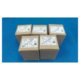 Lot of 5 Megeadyne Charcoal Filter