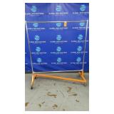 Heavy-Duty Double Rail X-Ray Lead Vest Rack