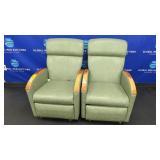 Lot of 2 Lumex Orthro-Biotic II Clinical Recliner