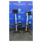 Lot of 2 EchoNous Mobile Stand