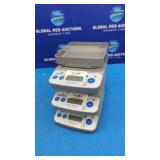 Lot of 3 Ameritus Pee Wee V Digital Scale