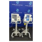 Lot of 2 Philips Respironics V60 Ventilators