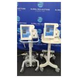Lot of 2 Philips Respironics V60 Ventillators
