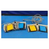 Lot of 2 ArthroCare Dual FootSwitch-ABLATE / COAG