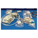 Lot of Various ECG/EKG Accessories