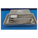 Lot of Surgical Table Accessory Rods & Clamps