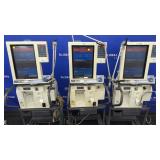 Lot of 3 Nellcor Puritan Bennet 840 Ventilator's