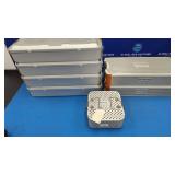 Lot of 7 Surgical Instrument Trays
