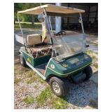 Club Car Golf Cart with Cargo Box