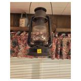 Vintage Metal and Glass Kerosene Lantern
