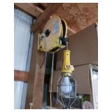 Industrial Retractable Cord Reel with Work Lights