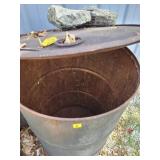 Steel Drum With Removable Lid