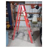 Werner 6ft Step Ladder with Aluminum Steps