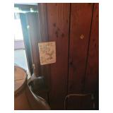 Decorative Wall Plaques and Miniature Birdhouse