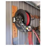Wall-Mounted Retractable Hose Reel