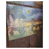 Framed Tractor Show Artwork Print
