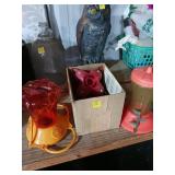 Plastic and Glass Hummingbird Feeders