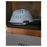 Plastic Colander with Metal Rim