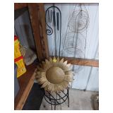 Metal Sunflower DecoR and Garden Acc