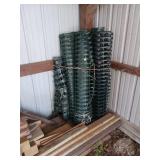 Rolls of Plastic Snow Fence