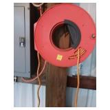 Orange Extension Cord Reel With Cord