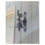 Cast Iron Wall-Mounted Decorative Bell