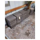 54 12x12x1-Inch Patio Blocks