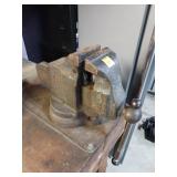 Vintage Heavy-Duty Bench Vise