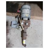 Star Pump Motor with Attached Components