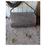 Metal Lawn Roller with Steel Drum Handle