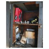 Contents of Left Storage Cabinet