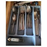 Silver-Plated Flatware Set