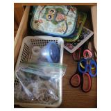 Drawer with Assorted Household Items