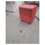 Craftsman Red Metal Tool Chest on Casters