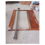 Full Size Bed Frame with Head & Foot Boards