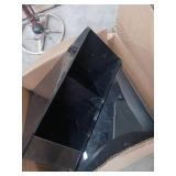 Black Plastic Shelving Components