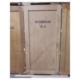 2 TIMES BID Two Wooden Shipping Containers, 4x4x8