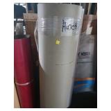 Partial Roll of White Laminate