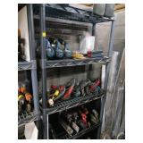 Plastic 5-Shelf Unit Without Contents