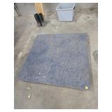 Industrial Floor Scale with Diamond Plate