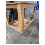 Wooden Table Frame with Sturdy Construction