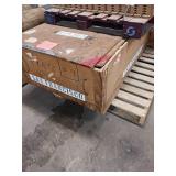 Large Wooden Shipping Crate with Pallet