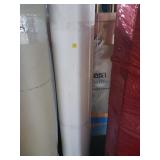 Partial Roll of White Laminate Material