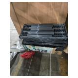 Shelving Parts in Black Plastic Material