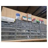 Metal Storage Drawers With Contents x4