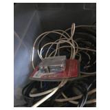 Large Bin of Assorted Cables and Connectors