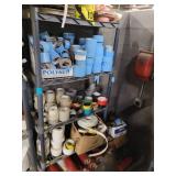 Plastic Storage Rack with No Contents