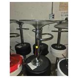4 Chrome Bar Stools