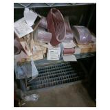 Shelf of Sanding Belts Assortment