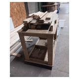 Wooden Roller Cart With Cut-Offs